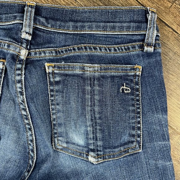 Rag & Bone Blue Skinny Jeans Pants Denim ((size 25)) - Picture 3 of 7